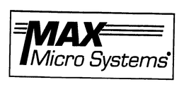 MAX MICRO SYSTEMS trademark
