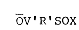 OV'R'SOX trademark