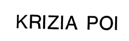 KRIZIA POI trademark
