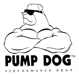 PUMP DOG PERFORMANCE GEAR trademark