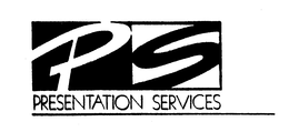 PS PRESENTATION SERVICES trademark