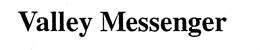 VALLEY MESSENGER trademark