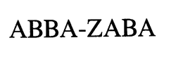 ABBA-ZABA trademark