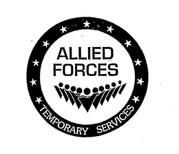 ALLIED FORCES TEMPORARY SERVICES trademark