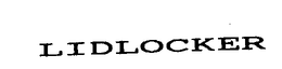 LIDLOCKER trademark