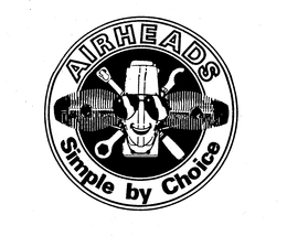 AIRHEADS SIMPLE BY CHOICE trademark
