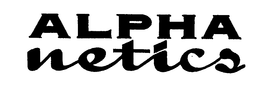 ALPHA NETICS trademark