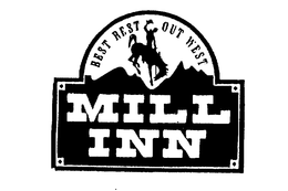BEST REST OUT WEST MILL INN trademark