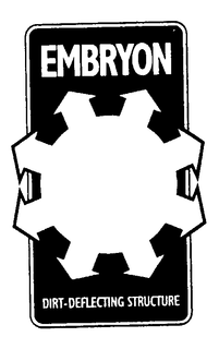 EMBRYON DIRT-DEFLECTING STRUCTURE trademark