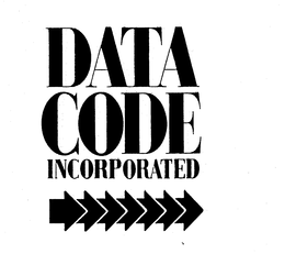 DATA CODE INCORPORATED trademark
