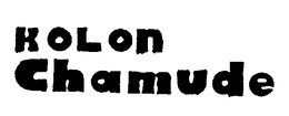 KOLON CHAMUDE trademark