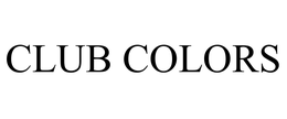 CLUB COLORS trademark