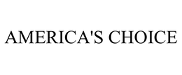 AMERICA'S CHOICE trademark