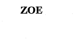 ZOE trademark
