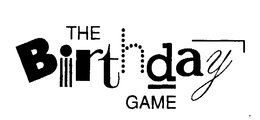 THE BIRTHDAY GAME trademark