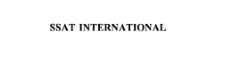 SSAT INTERNATIONAL trademark