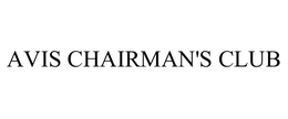 AVIS CHAIRMAN'S CLUB trademark