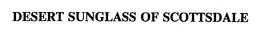 DESERT SUNGLASS OF SCOTTSDALE trademark