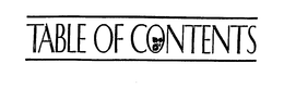 TABLE OF CONTENTS trademark