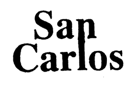 SAN CARLOS trademark