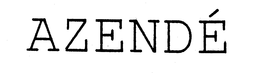 AZENDE trademark