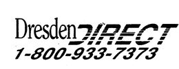 DRESDEN DIRECT 1-800-933-7373 trademark