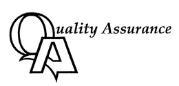 QA QUALITY ASSURANCE trademark
