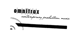 OMNITRAX CONTEMPORARY PRODUCTION MUSIC trademark