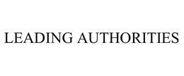 LEADING AUTHORITIES trademark