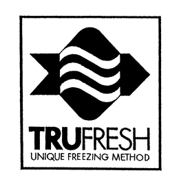 TRUFRESH UNIQUE FREEZING METHOD trademark
