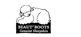 BEAUT' BOOTS GENUINE SHEEPSKIN trademark