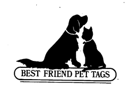 BEST FRIEND PET TAGS trademark
