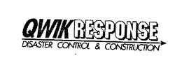 QWIKRESPONSE DISASTER CONTROL & CONSTRUCTION trademark