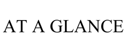 AT A GLANCE trademark