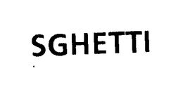 SGHETTI trademark
