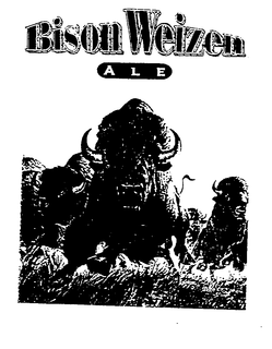 BISON WEIZEN ALE trademark