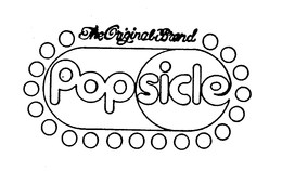 POPSICLE THE ORIGINAL BRAND trademark
