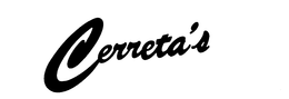 CERRETA'S trademark