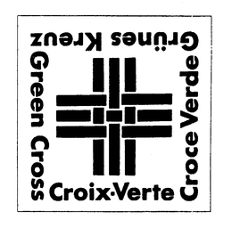 GRUNES KREUZ CROCE VERDE CROIX-VERTE GREEN CROSS trademark