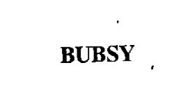 BUBSY trademark