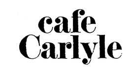 CAFE CARLYLE trademark