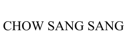 CHOW SANG SANG trademark
