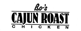 BO'S CAJUN ROAST CHICKEN trademark