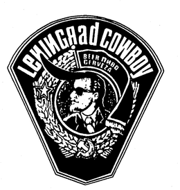 LENINGRAD COWBOY BEER CERVEZA trademark
