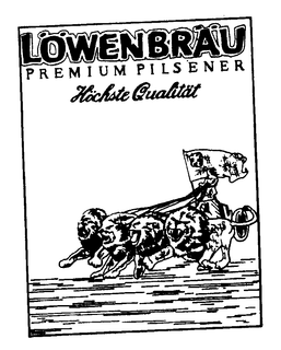 LOWENBRAU PREMIUM PILSENER HOCHSTE QUALITAT trademark