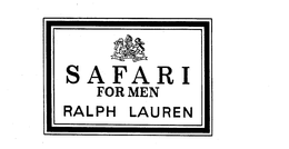 SAFARI FOR MEN RALPH LAUREN EST. 1967 trademark