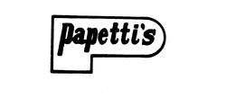 PAPETTI'S trademark