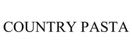 COUNTRY PASTA trademark