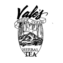 VALE'S QUICK CLEAN HERBAL TEA trademark