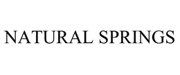 NATURAL SPRINGS trademark